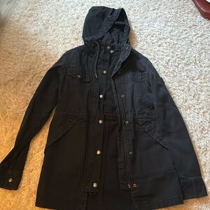 The north face utility jacket with hood